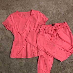 Like new JAANUU scrub set